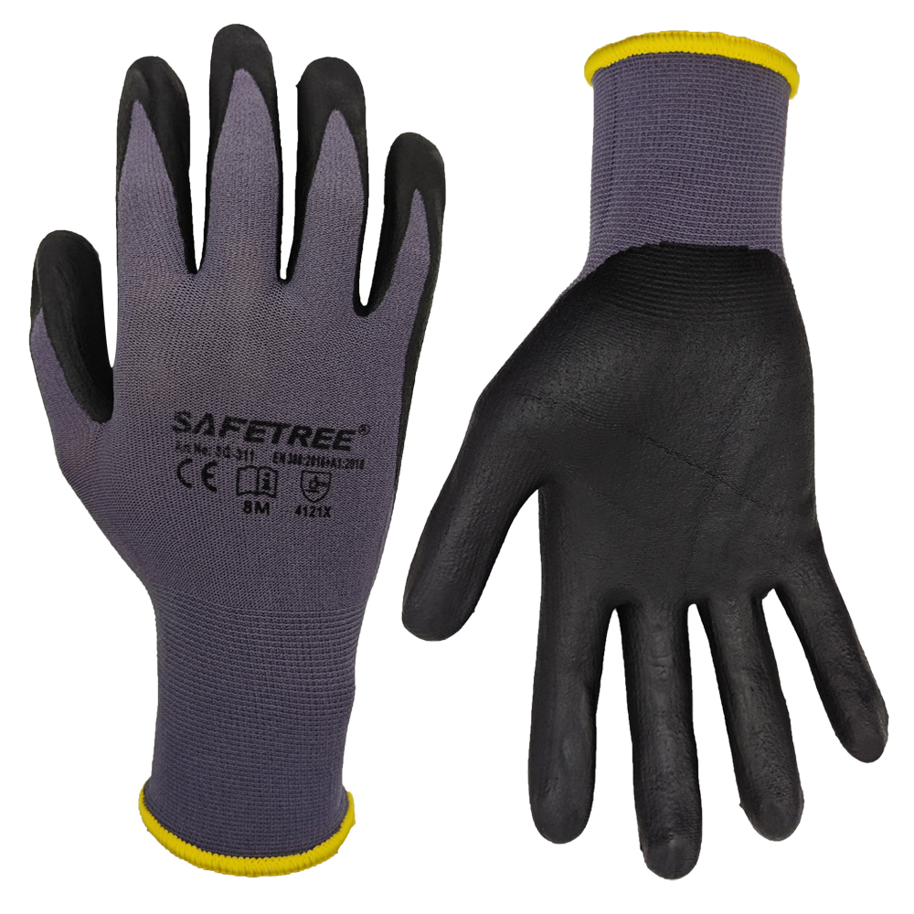 Nitrile Mechanic Glove - SAFETREE 10 pares de guantes de
