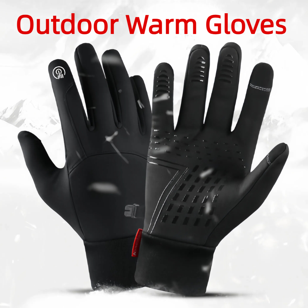 Ski Glove Waterproof - Guantes de ciclismo impermeables para invierno,