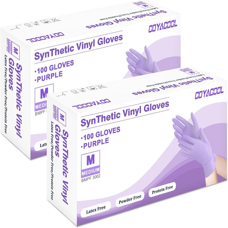 Guantes de Nitrilo Morados Des - Exam Glove Nitrile reseña y precio