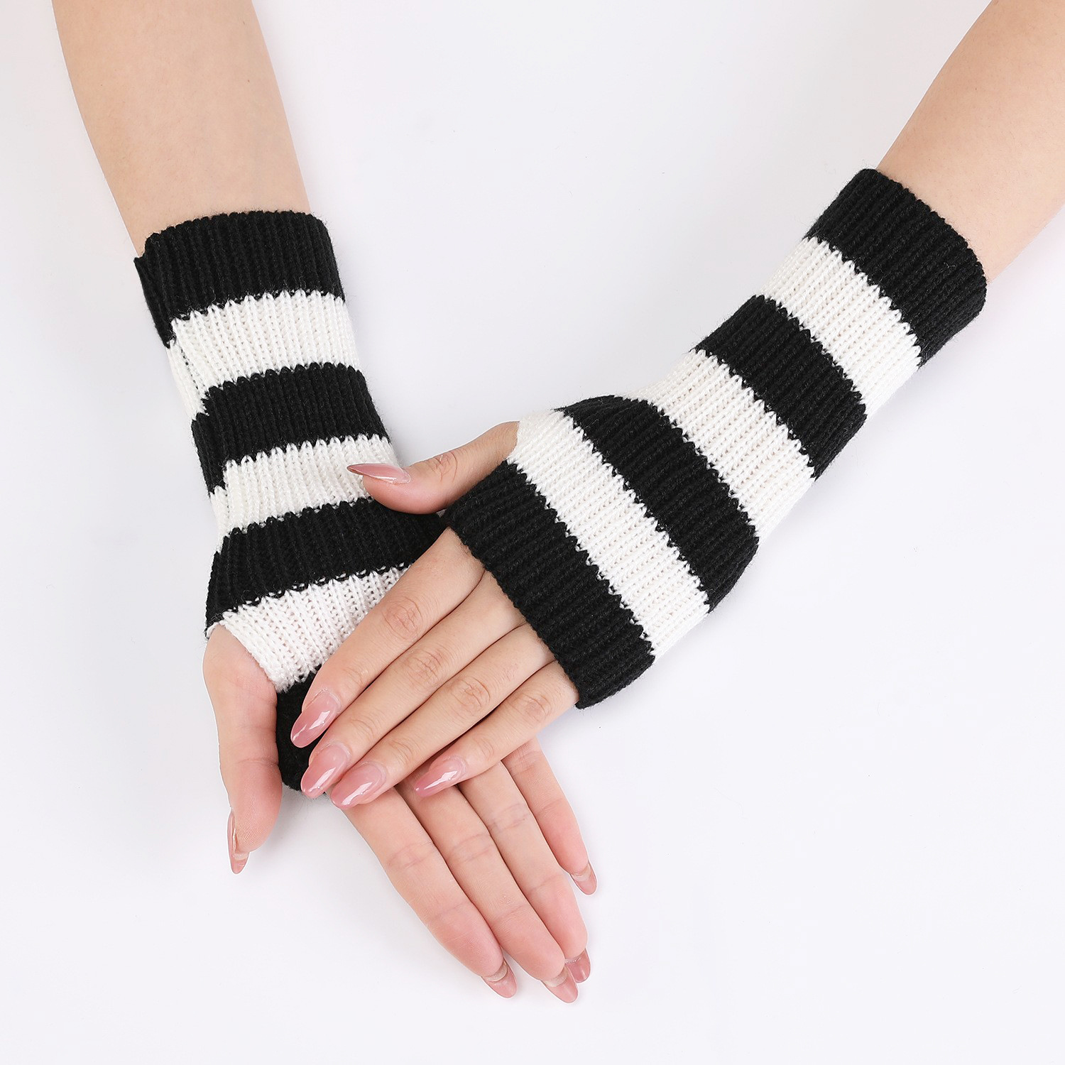 Accesorios Y2k, Guantes de Pun - Fingerless Glove Knit reseña y precio