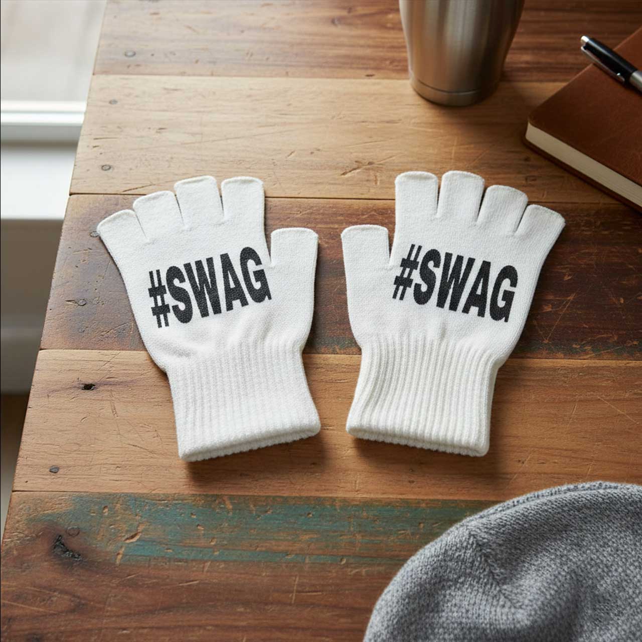 Guantes sin dedos unisex, guan - Fingerless Glove Knit reseña y precio