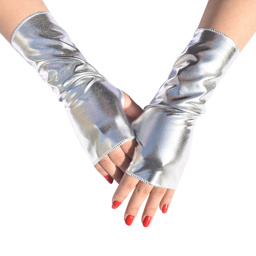 1 Par de Guantes Cortos sin De - Fingerless Glove Knit reseña y precio